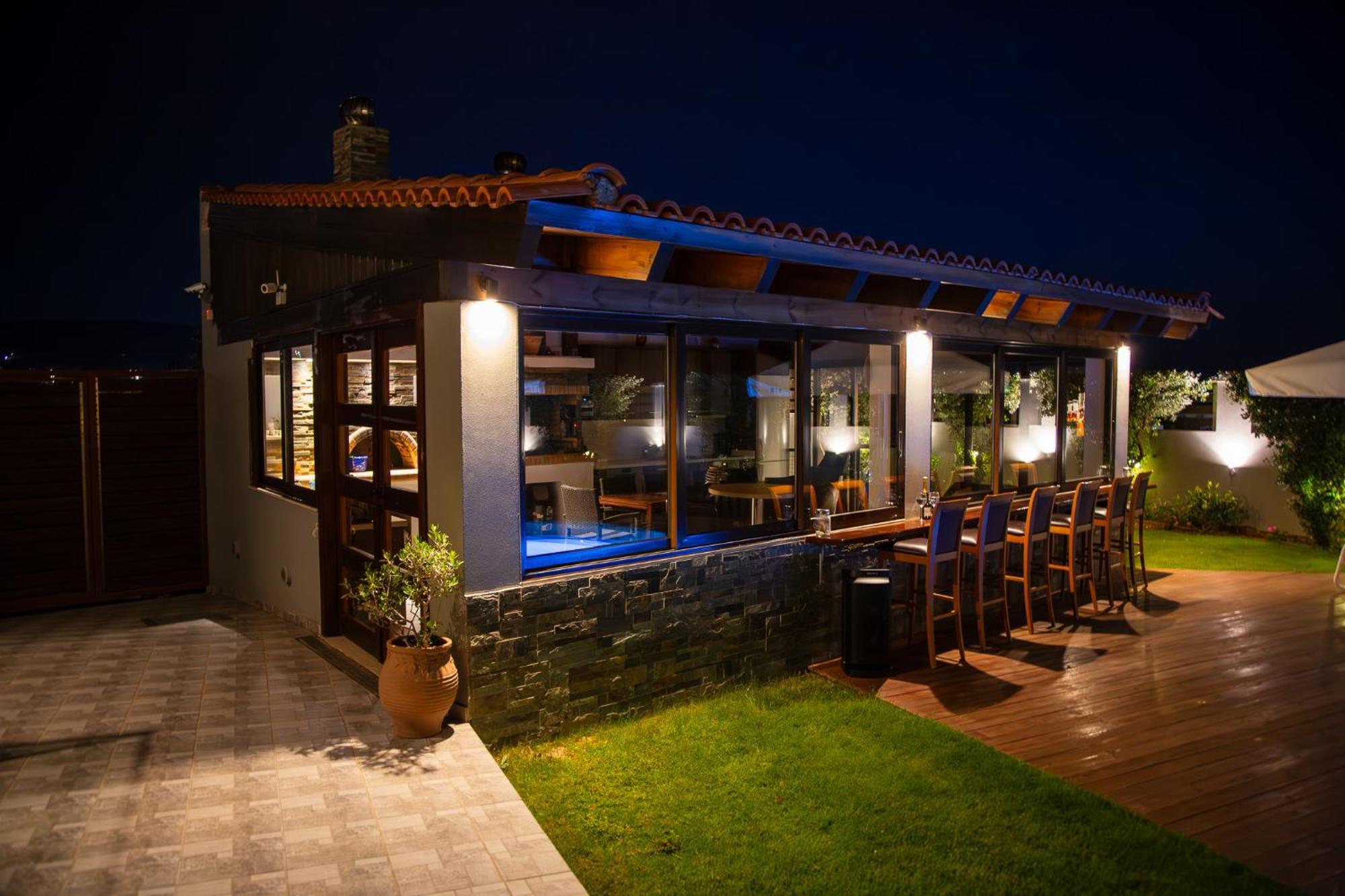 A Cozy Eco Villa By The Sea Gouves Exterior photo